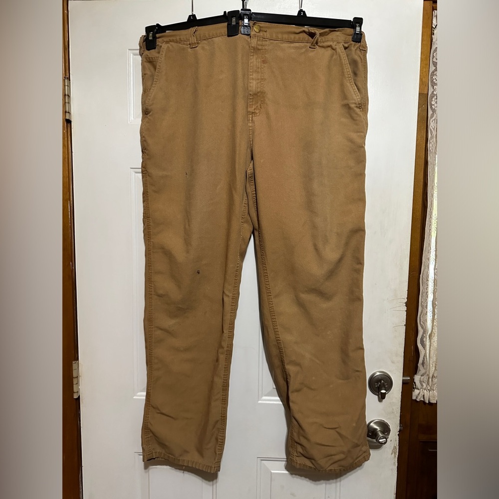 Carhartt Pants Dungaree Fit W 44 L 34 RN 51374 Soft‎ Canvas